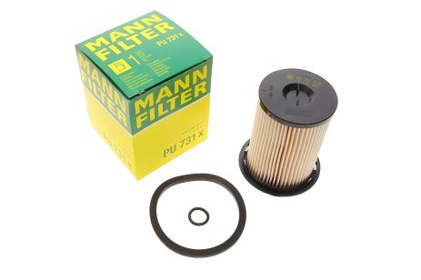 Паливний фільтр NISSAN INTERSTAR, OPEL VIVARO, MANN-FILTER (PU731X)