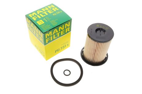 Фільтр паливний NISSAN INTERSTAR, OPEL VIVARO, MANN-FILTER (PU731X)