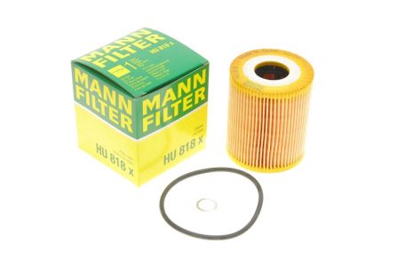 Фільтр оливи LAND ROVER, ALPINA D10, MANN-FILTER (HU818X)