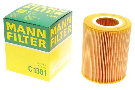 Фильтр воздушный MERCEDES-BENZ VANEO, MANN-FILTER (C1381) оптимальная очистка