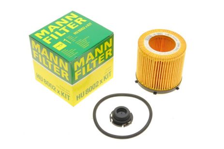 Фільтр оливи BMW 3, MANN (HU8002XKIT)