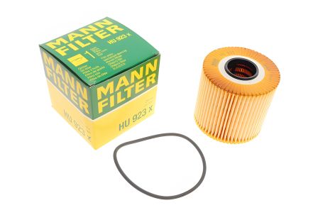 Фільтр оливи для NISSAN INTERSTAR, VAUXHALL VIVARO, MANN-FILTER (HU923X) Фільтр оливи для NISSAN INTERSTAR, VAUXHALL VIVARO, MANN-FILTER (HU923X)