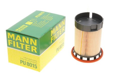 Фильтр топливный AUDI Q3, VW PASSAT, MANN-FILTER (PU8015)