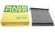 Фільтр салону MITSUBISHI L 200, MANN-FILTER (CUK2231)
