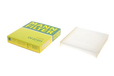 Фільтр салону NISSAN MICRA, LADA VESTA, MANN-FILTER (CU22011) - стандартний Фільтр салону NISSAN MICRA, LADA VESTA, MANN-FILTER (CU22011) - стандартний