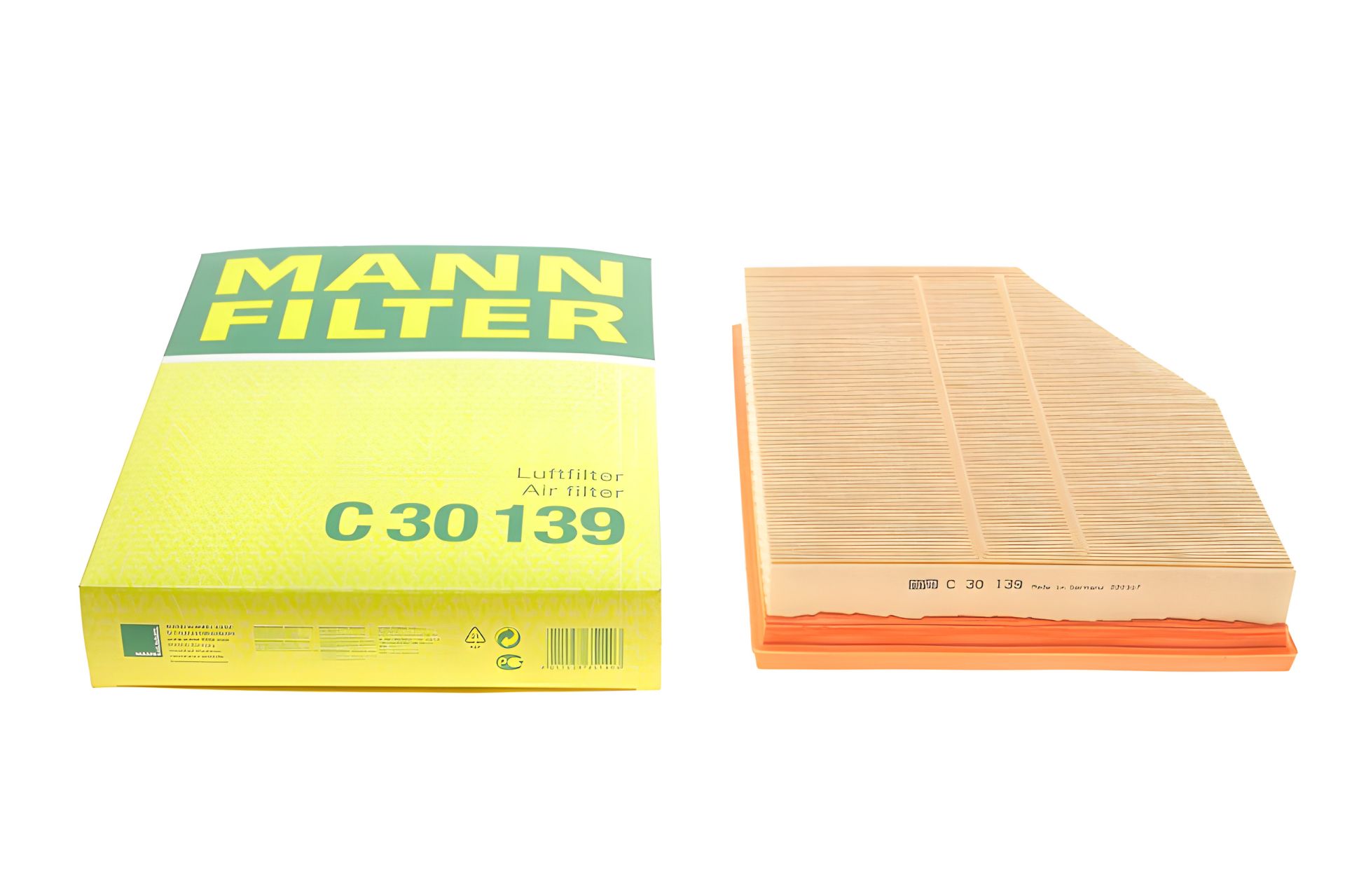 Фильтр воздушный BMW 6, MANN (C30139) - Воздушный фильтрационный элемент Фильтр воздушный BMW 6, MANN (C30139) - Воздушный фильтрационный элемент