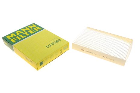 Салонный фильтр RENAULT MEGANE, NISSAN QASHQAI, MANN (CU25003)