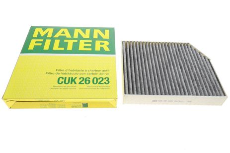 Фільтр салону Mercedes C седан (W205) (2013 - 2021), MANN-FILTER (CUK26023)