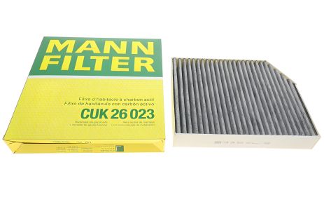 Салонный фильтр Mercedes C седан (W205) 2013-2021, MANN-FILTER (CUK26023) Салонный фильтр Mercedes C седан (W205) 2013-2021, MANN-FILTER (CUK26023)