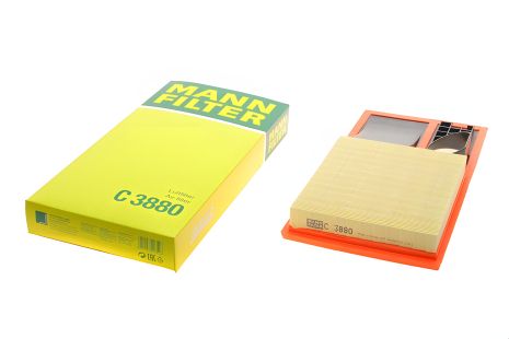 Воздушный фильтр для VW GOLF V, VI 1.4, FABIA I, II 1.4 (MANN) MANN-FILTER C3880 Воздушный фильтр для VW GOLF V, VI 1.4, FABIA I, II 1.4 (MANN) MANN-FILTER C3880