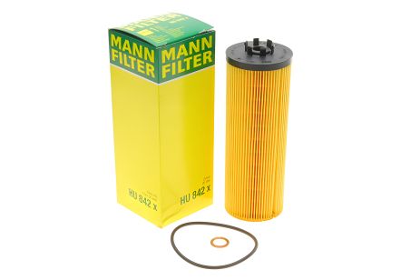 Фильтр масла для Passat B5/B6 и A8 2.5TDI, MANN-FILTER (HU842X)