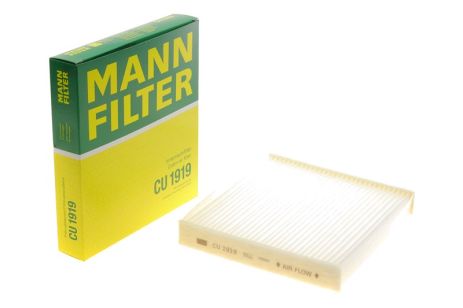 Фильтр салона, camry 06-12/corolla 07-/avensis 09- MANN-FILTER (CU1919)