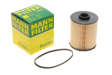 Фильтр топливный Mercedes (OM611) C200CDI, C220CDI, E200CDI, E220CDI, MANN-FILTER (PU839X)