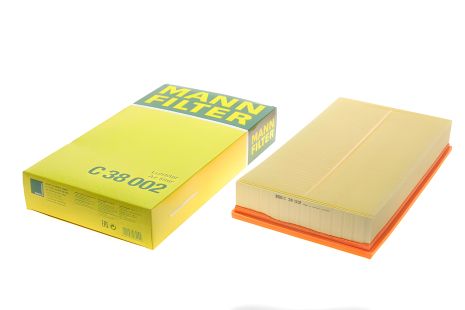 Повітряний фільтр SKODA KODIAQ, CUPRA FORMENTOR, VW ARTEON, MANN (C38002) Повітряний фільтр SKODA KODIAQ, CUPRA FORMENTOR, VW ARTEON, MANN (C38002)