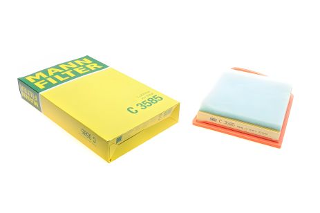 Повітряний фільтр MANN-FILTER GAZ SOBOL, TOYOTA PROACE, MITSUBISHI ASX (C3585)