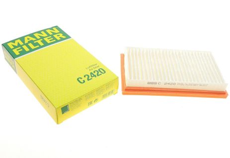 Фільтр повітряний NISSAN QASHQAI, MANN-FILTER (C2420) Фільтр повітряний NISSAN QASHQAI, MANN-FILTER (C2420)
