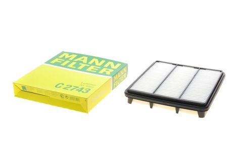 Фільтр повітряний CHERY EASTAR, CHEVROLET EPICA, MANN (C2743) Фільтр повітряний CHERY EASTAR, CHEVROLET EPICA, MANN (C2743)