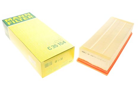 Воздушный фильтр для SKODA SUPERB, SEAT ALHAMBRA, AUDI Q3, MANN-FILTER (C35154)