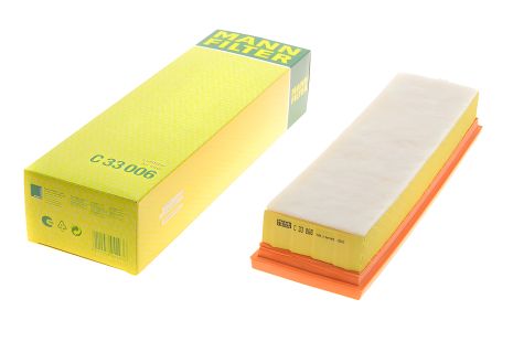 Повітряний фільтр LADA LARGUS, RENAULT LOGAN, DACIA LOGAN, MANN (C33006)