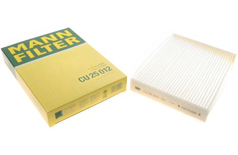 Салонний фільтр NISSAN X-TRAIL, RENAULT KOLEOS - MANN-FILTER (CU25012)