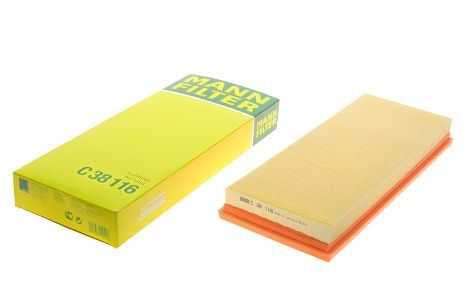 JAGUAR X-TYPE повітряний фільтр, MANN (C38116) JAGUAR X-TYPE повітряний фільтр, MANN (C38116)