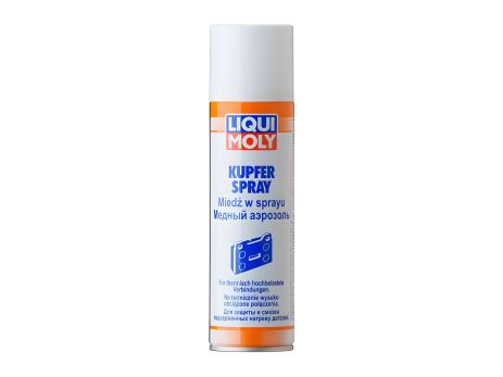Смазка высокотемпературная медная LIQUI MOLY Kupfer Spray (0.25 л) спрей (3970) Смазка высокотемпературная медная LIQUI MOLY Kupfer Spray (0.25 л) спрей (3970)