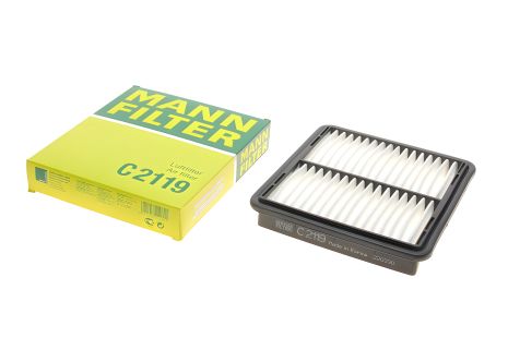 Повітряний фільтр CHERY QQ3, CHEVROLET SPARK, DAEWOO MATIZ, MANN (C2119)