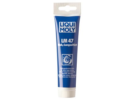 Змащення ШРУС З ДИСУЛЬФІДОМ МОЛІБДЕНА LM 47 МоS2 LANGZEITFETT 0,1КГ, LIQUI MOLY (3510) Змащення ШРУС З ДИСУЛЬФІДОМ МОЛІБДЕНА LM 47 МоS2 LANGZEITFETT 0,1КГ, LIQUI MOLY (3510)
