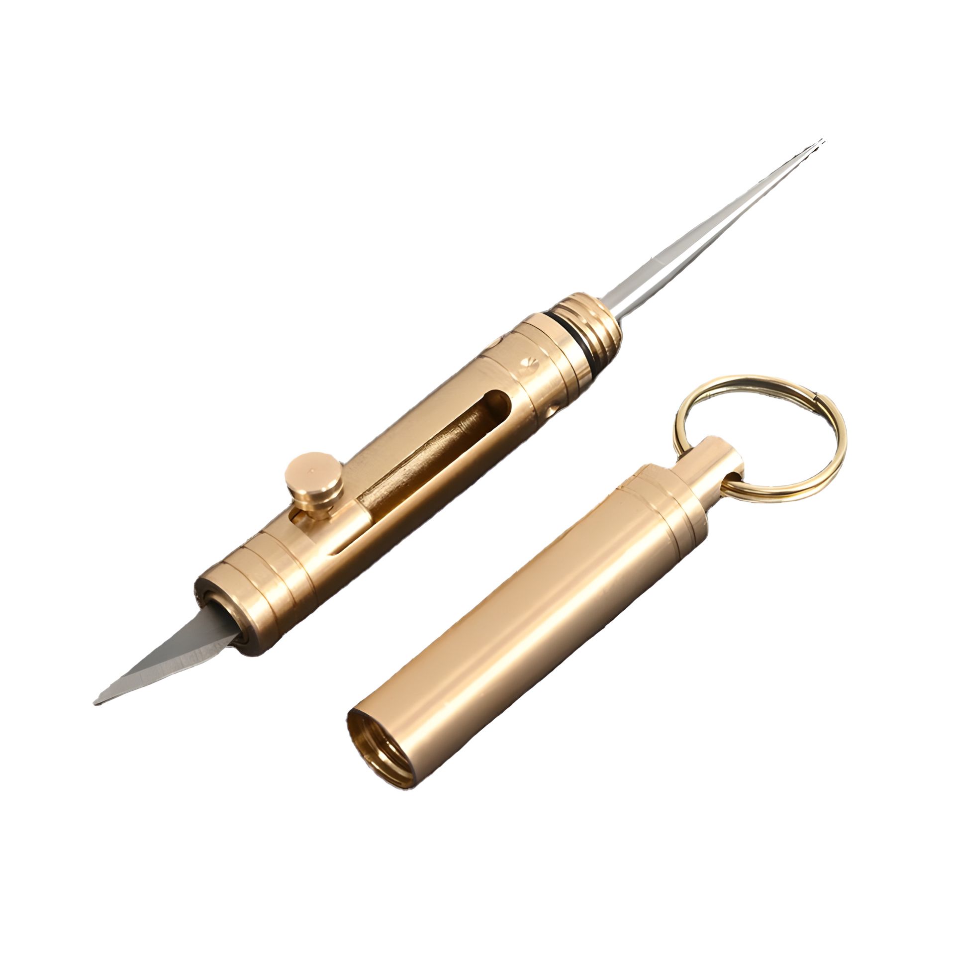 Брелок-капсула для ключів (голка, скальпель, ніж) Брелок-капсула для ключів (голка, скальпель, ніж)