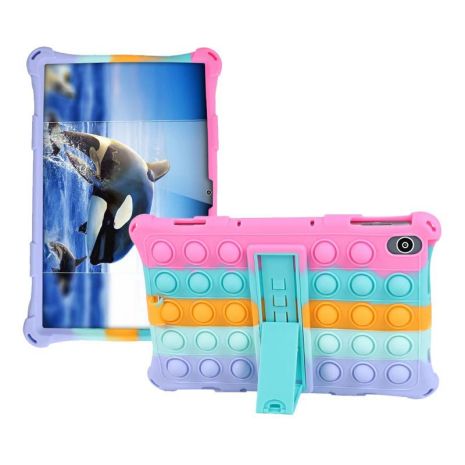 Чохол SoftGel Kids дитячий pop-it Lenovo Tab P11/P11 Plus J606 J616 J607 Веселка Мятний