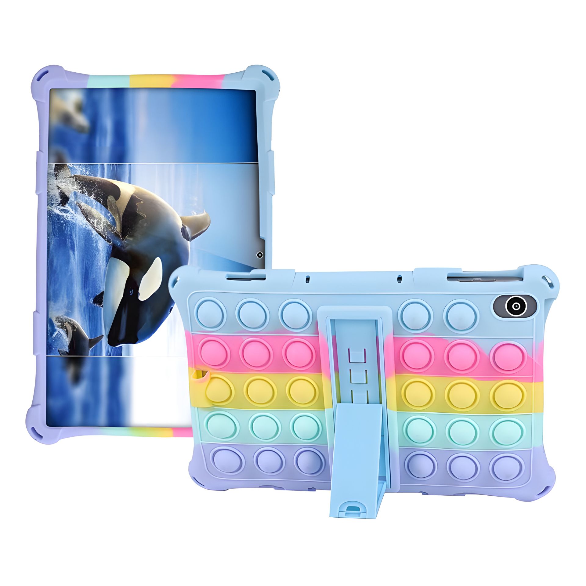 Дитячий чохол SoftGel Kids pop-it Teclast T50/t50 Pro 11.0 2023 Веселка Sky Дитячий чохол SoftGel Kids pop-it Teclast T50/t50 Pro 11.0 2023 Веселка Sky