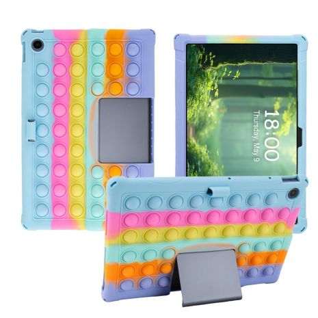 Чохол SoftGel Kids дитячий pop-it Lenovo Tab Plus (TB351) Веселка Sky