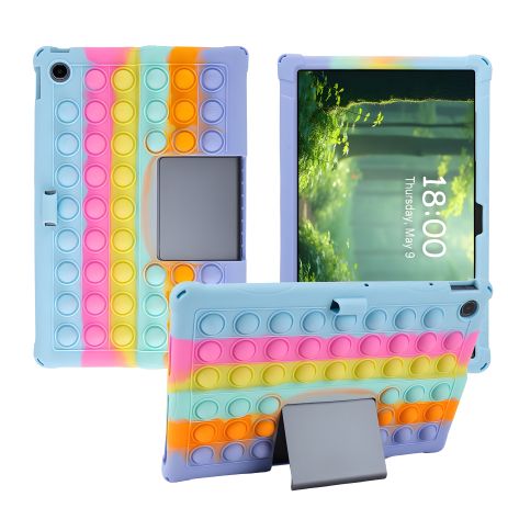 Дитячий SoftGel чохол pop-it Lenovo Tab Plus (TB351) Веселка Sky Дитячий SoftGel чохол pop-it Lenovo Tab Plus (TB351) Веселка Sky