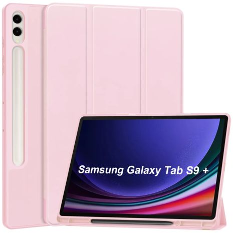 Чохол SlimTPU S-Pen holder Samsung Galaxy Tab S10 FE+ Plus 13.1 Світло-рожевий