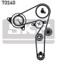 Водяной насос + комплект ГРМ LANCIA LYBRA, FIAT IDEA, ALFA ROMEO, SKF (VKMC02179)