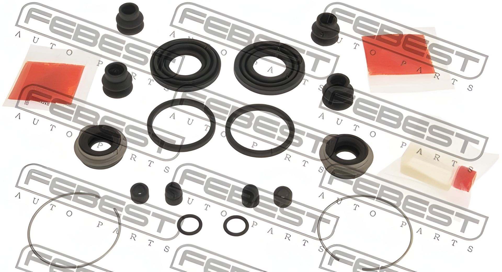 Тормозного суппорта ремкомплект MAZDA CX-5, FEBEST (код 0575GHR) Тормозного суппорта ремкомплект MAZDA CX-5, FEBEST (код 0575GHR)