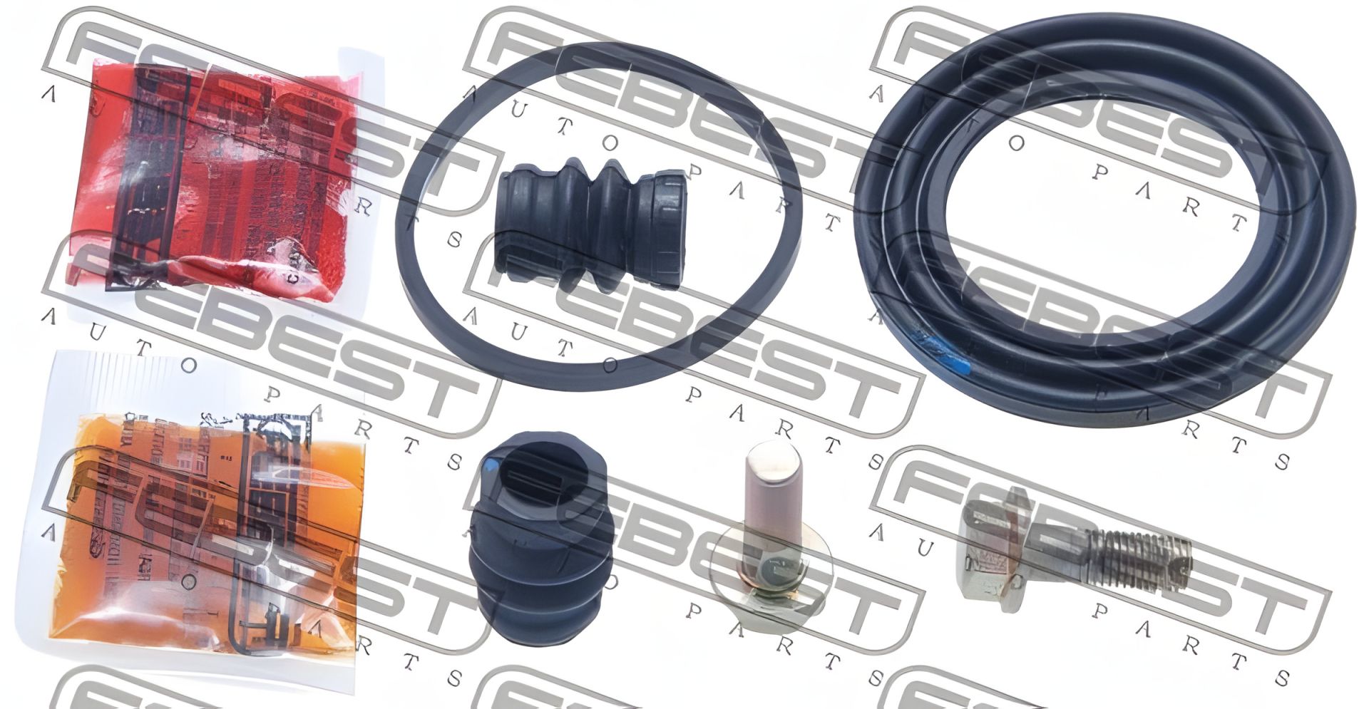 Ремонтный комплект тормозного суппорта MITSUBISHI SPACE, FEBEST (0475DGF) Ремонтный комплект тормозного суппорта MITSUBISHI SPACE, FEBEST (0475DGF)