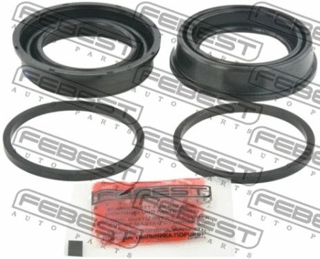 Ремкомплект тормозного суппорта DODGE DURANGO, JEEP GRAND, FEBEST (2075DURF)