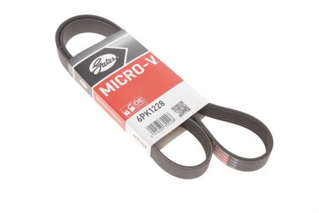 Полікліновий ремінь TOYOTA COROLLA, KIA CEED, GATES (6PK1228)