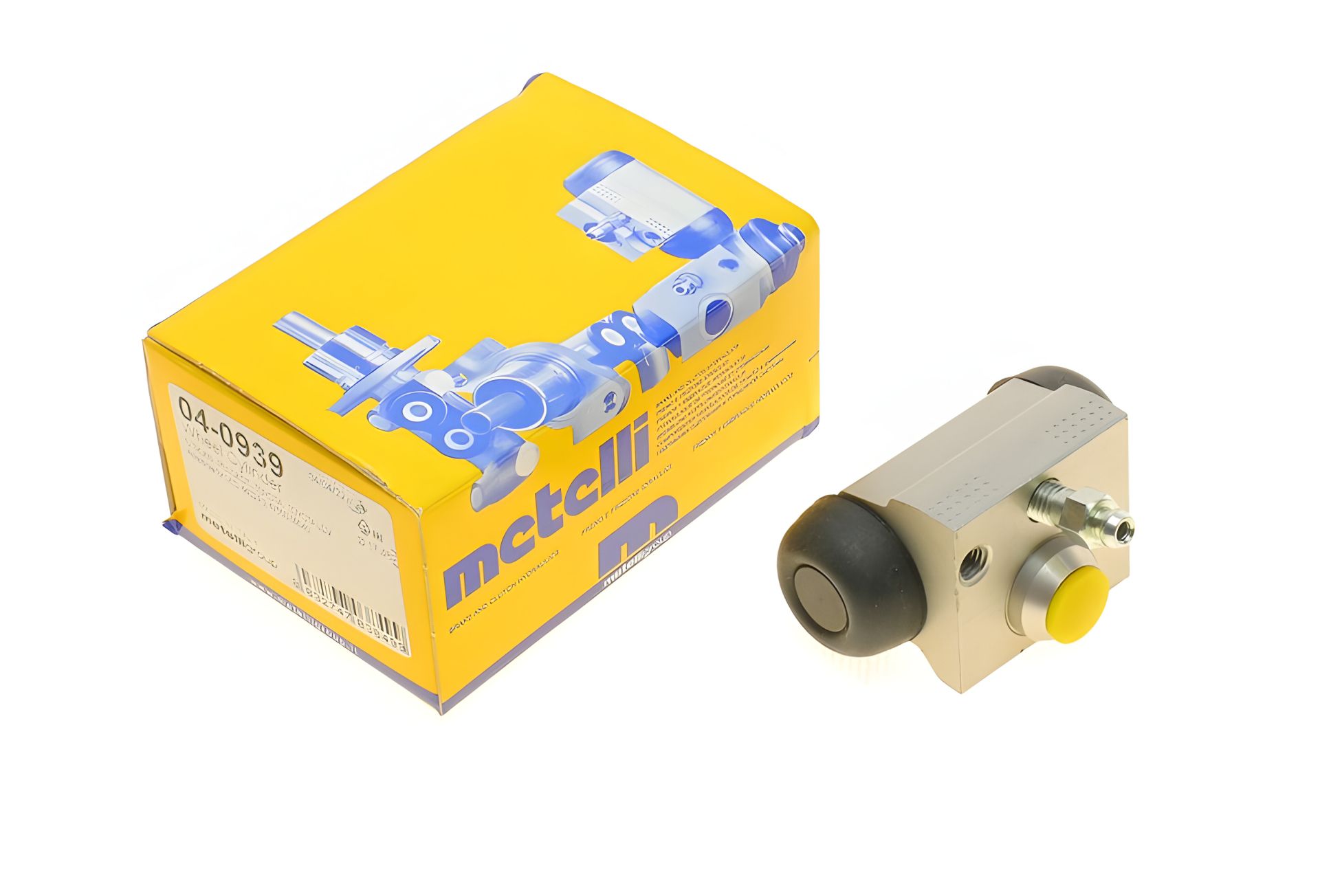 Рабочий тормозной цилиндр для TOYOTA AYGO, PEUGEOT 107, METELLI (040939) Рабочий тормозной цилиндр для TOYOTA AYGO, PEUGEOT 107, METELLI (040939)