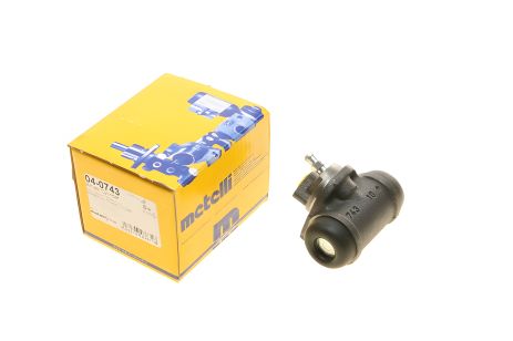 Циліндр робочий гальмівний DACIA LOGAN, RENAULT SANDERO/STEPWAY, METELLI (040743)