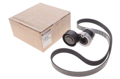 Ремінь генератора струмковий+ролик RENAULT 1.5 dCi (117202495R) 6PK1197