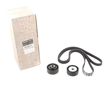 Ремень генератора и ролики RENAULT 1.2 16v (7701477533) 4PK1538 Ремень генератора и ролики RENAULT 1.2 16v (7701477533) 4PK1538