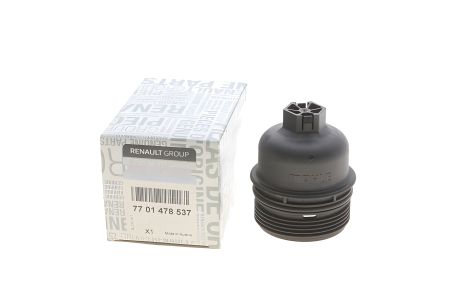 Крышка масляного фильтра Trafic 2.0 dCi (M9R)/Master 2.3 CDTi (M9T), RENAULT (7701478537) Крышка масляного фильтра Trafic 2.0 dCi (M9R)/Master 2.3 CDTi (M9T), RENAULT (7701478537)