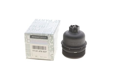 Крышка масляного фильтра Trafic 2.0 dCi (M9R)/Master 2.3 CDTi (M9T), RENAULT (7701478537)