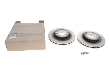 Диск гальмівний передній Logan II/Sandero II/Clio IV 12- (258x22) (к-кт 2шт.), RENAULT (402062650R) потужний