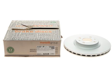 Тормозной диск PEUGEOT BIPPER, CITROËN NEMO, LANCIA DELTA, METELLI (230369C)