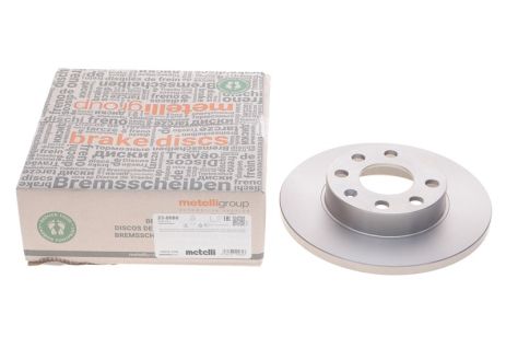 Диск тормозной BEDFORD ASTRAMAX, CHEVROLET CORSA, OPEL CORSA, METELLI (230080)