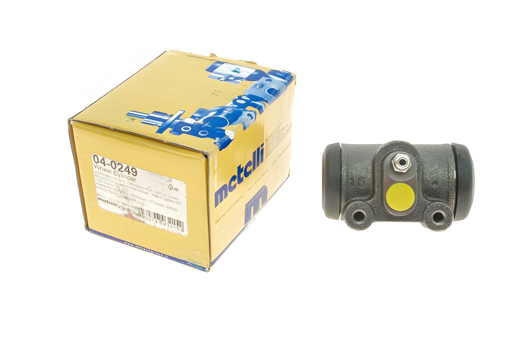 Колесный тормозной цилиндр для TALBOT EXPRESS, ALFA ROMEO, FIAT DUCATO - METELLI (040249) Колесный тормозной цилиндр для TALBOT EXPRESS, ALFA ROMEO, FIAT DUCATO - METELLI (040249)