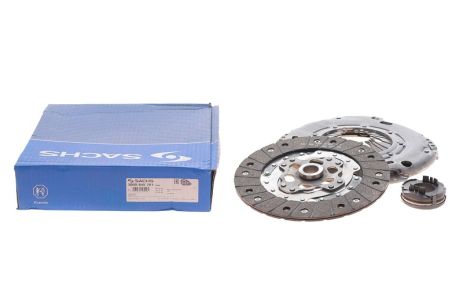 Комплект сцепления AUDI A1, A3, SEAT IBIZA II-IV, VW GOLF III-IV 1.6TDI-1.9TDI 95-, SACHS (3000845701)